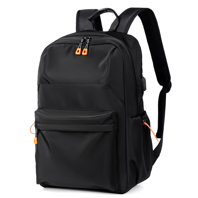 Street Trend Backpack Men's Backpack Casual Travel Bag Simple Commuter Computer Bag Men's Backpack Backpack