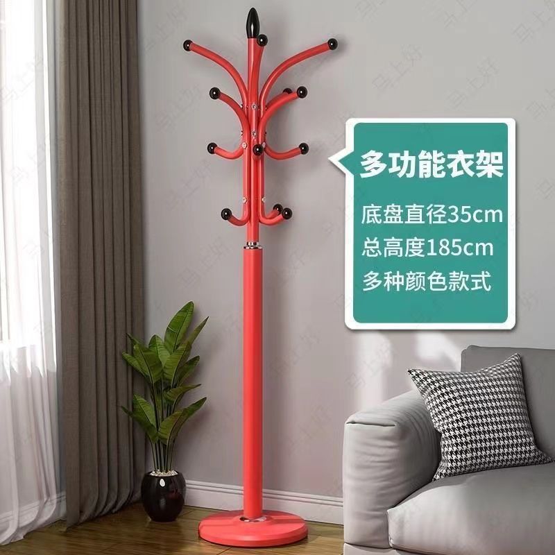 Popular coat rack floor-standing simple modern storage shelf clothes rack clothes rack entrance hall storage artifact