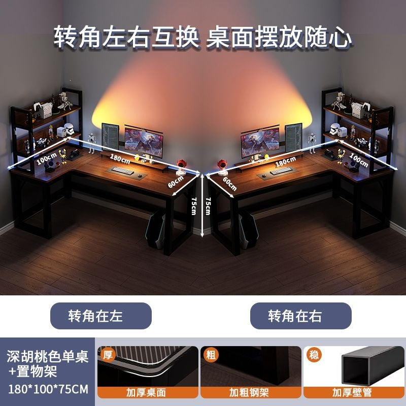 Corner computer desk for homel-shaped study table casual bedroom study table study corner desk