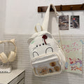New arrivalkids small school bag for boys and girls cute lace pain bag backpack kindergarten baby snack backpack cross-border
