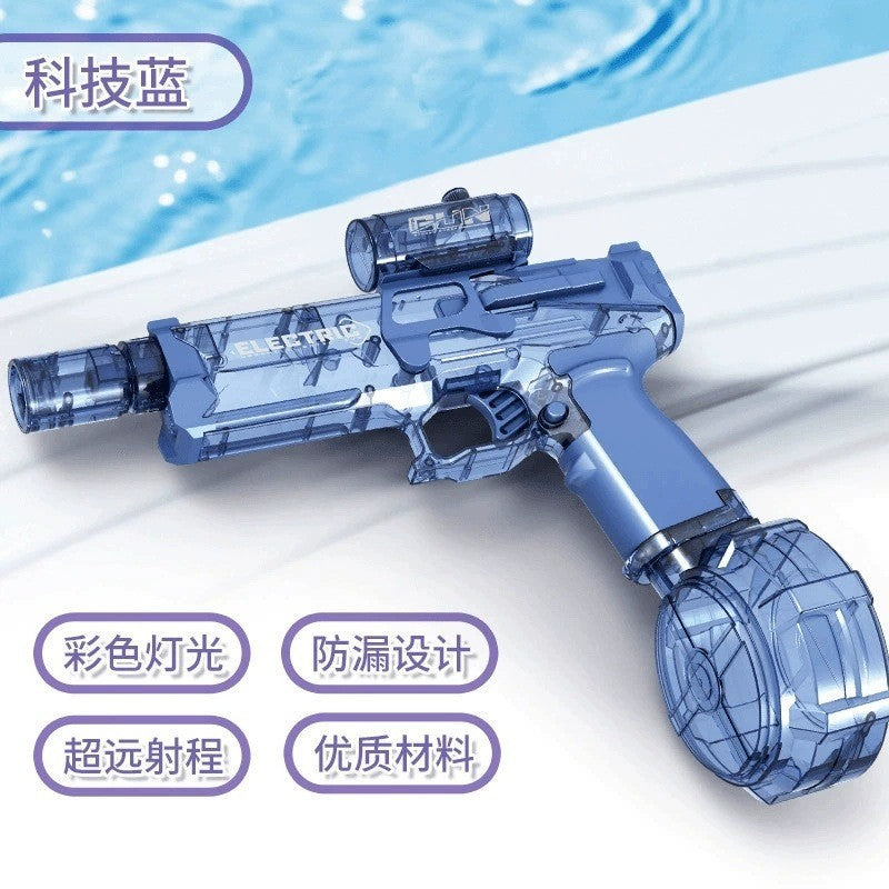 [customized] electric water gun toy cross-border burst water gun glock kids toy large capacity water gun