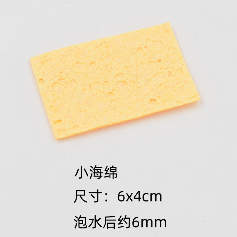 (whole package) wood pulp cotton manufacturer 936 welding table soldering iron special whole package for sale soldering iron head cleaning sponge, thickness 6MM
