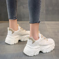 European station dad shoes women's 2026 new autumn small thick sole heightened street retro casual sports shoes