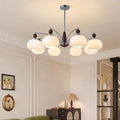 Nordic medieval style living room lamp chandelier modern casual restaurant chandelier study bedroom medieval magic bean chandelier lamp