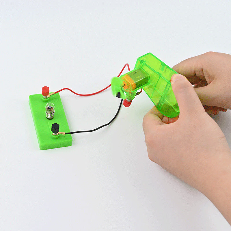 Fun Circuit Experiment Series Parallel Set Box Primary School Physics Light Bulb Lights Up Material Pack Technology Making Science Experiment