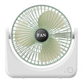 desktop circulation fan multi-functional household fan student dormitory voice digital display hanging neck strong wind wholesale