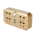 Luya socket panel multi-hole multi-function usb socket converter plug dormitory plug plate with long cord plug-in plate