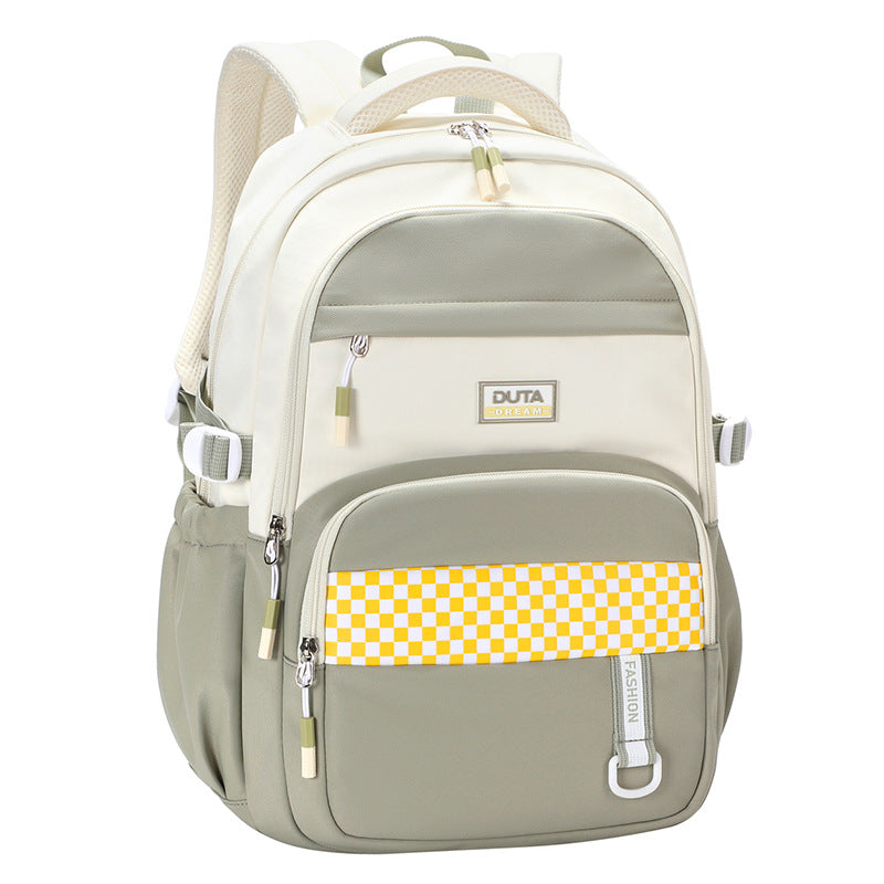 School bag girls primary school school bag new casual versatile commuter backpack fashion lightweight college student travel bag