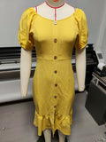 european and american spring new arrivals: solid color short sleeve maxi swing dress for  and