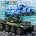 new arrival full-scale 2.4g off-road climbing car amphibious waterproof eight-wheel eight-drive rc remote control car toy