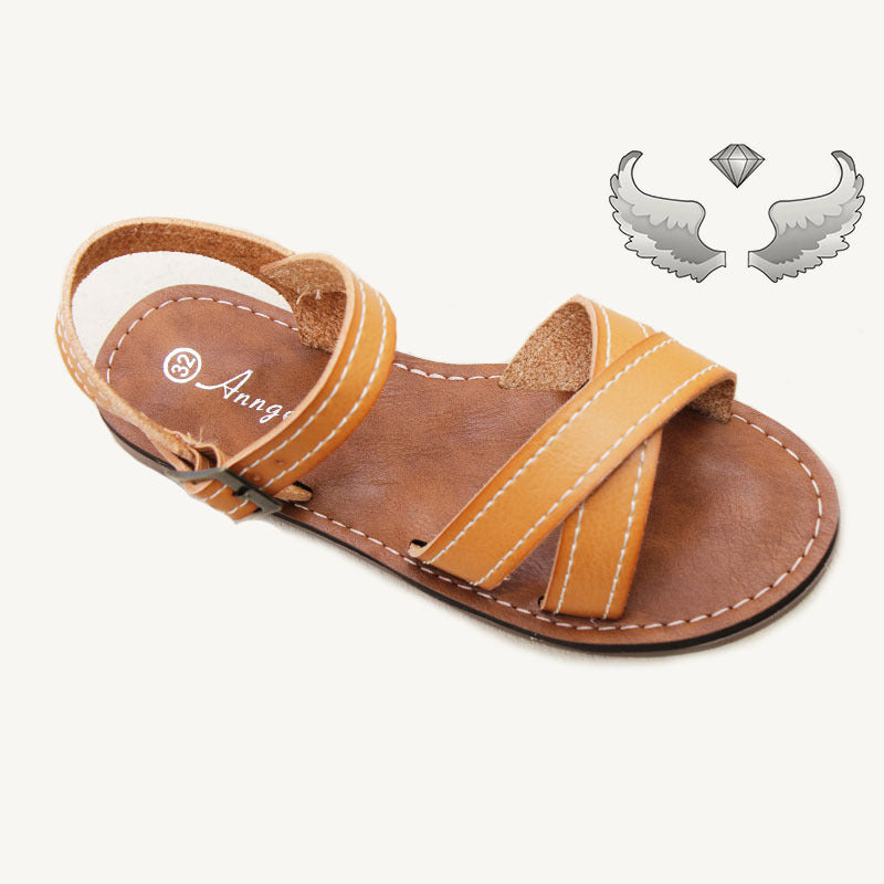 1688  spot direct sales Roman sandals girls summer versatile beach sandals wholesale shoes