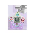 Five-pointed star pet feeding game console kids educational digital toy creative retro keychain pendant