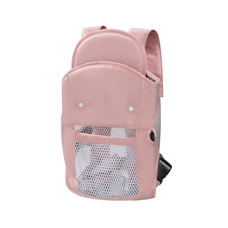 Newborn baby carrier - easy front, cross-carry, and back carrier - multifunctional breathable baby wearing device - breathable carrier