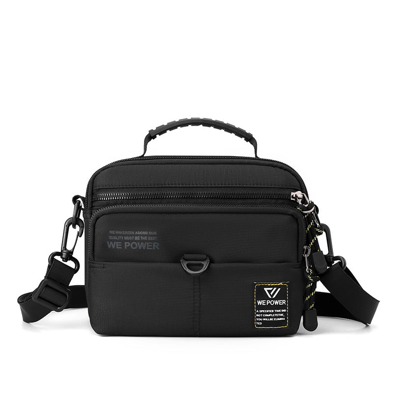 New men's messenger bag fashionable and simple shoulder bag sports fanny pack outdoor multi-functional belt hanging bag mobile phone bag