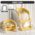 Kids toilet seat step ladder type male child female baby toilet auxiliary pad holder step stool squat toilet