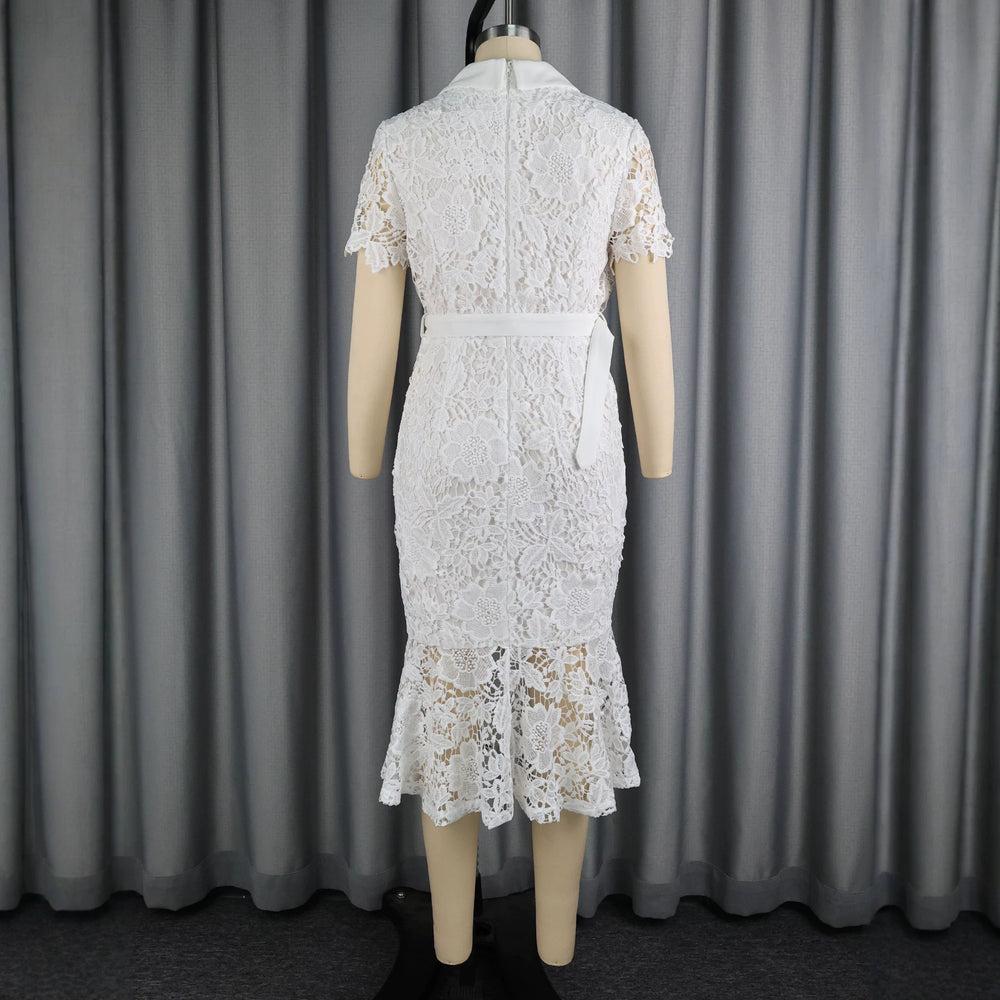 Autumnew arrivallace silm hip skirt elegance lace sexy waist fishtail party skirt party dress