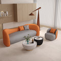 Cream style beauty salon clothing store rest reception sofa hotel apartment b&b living room small apartment live broadcast sofa