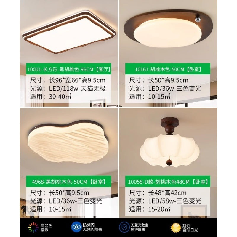 Circle of Light Living Room Main Light 2025 New Modern Simple Atmospheric Ceiling Light Zhongshan Lighting Whole House Package 1