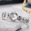 New women's heart-shaped bracelet watch - cross-border hot seller, quartz movement, petite diamond-accented watch bracelet, wholesale from manufacturer