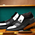 New men's leather shoes: lightweight, casual, durable, business-ready, spring/autumn style, round toe, soft leather, breathable, work & formal dress shoes
