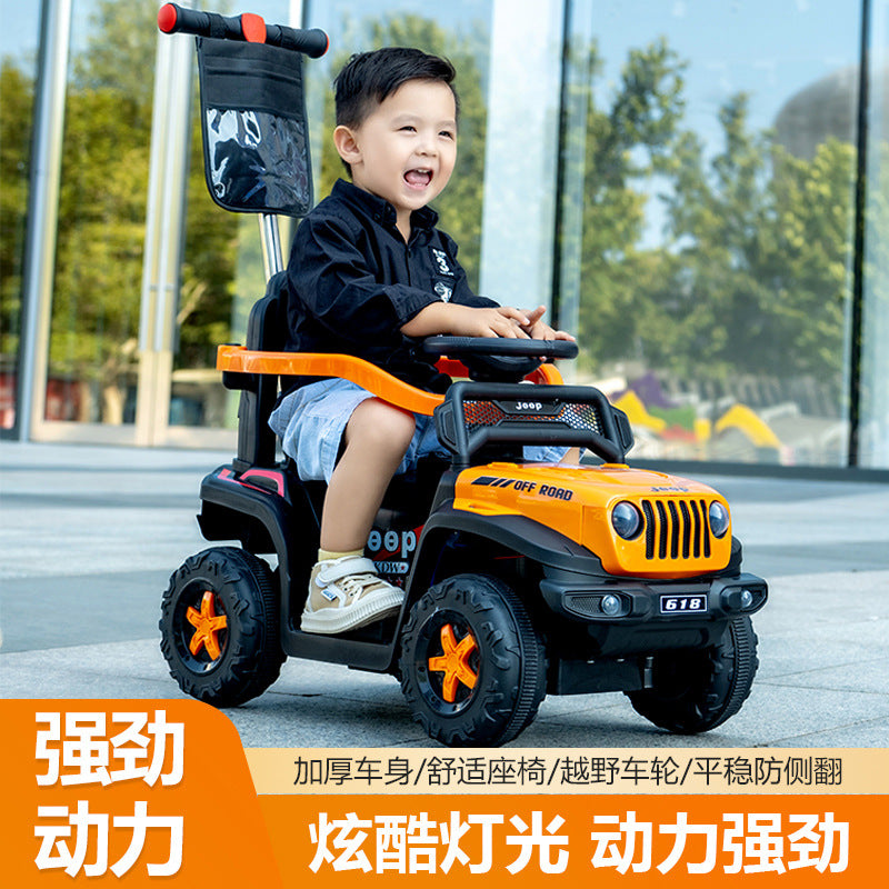 New 2-9 year old boys and girls remote control toys can sit baby toys off-road car four-wheel trolley remote control