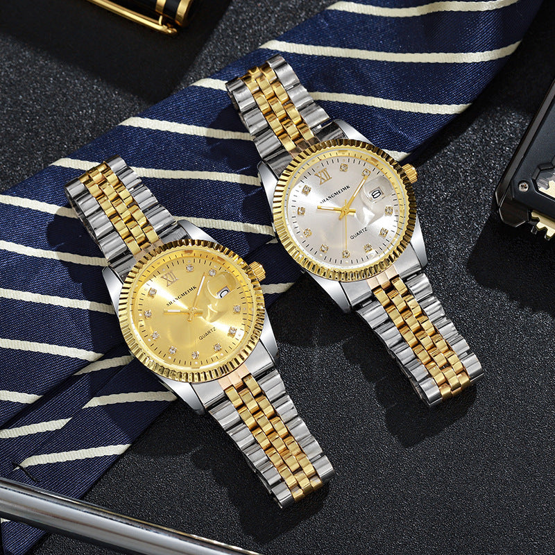 Live streaming traffic business men's watch quartz watch fashion log cross-border foreign trade watch men's watch wholesale