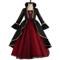 Amazon cross-border girls' halloween dress  new dark witch princess costume cosplay outfit
