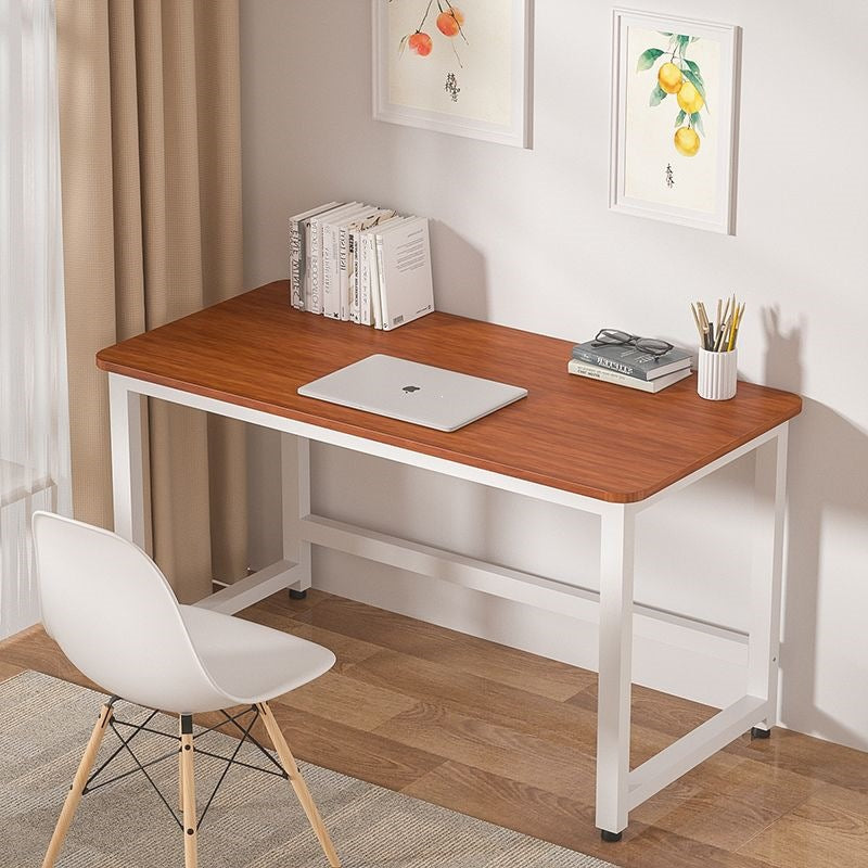 Minimalist rectangular office furniture computer desk - student study table - ideal for renters - fireproof & corrosion-resistant office desk
