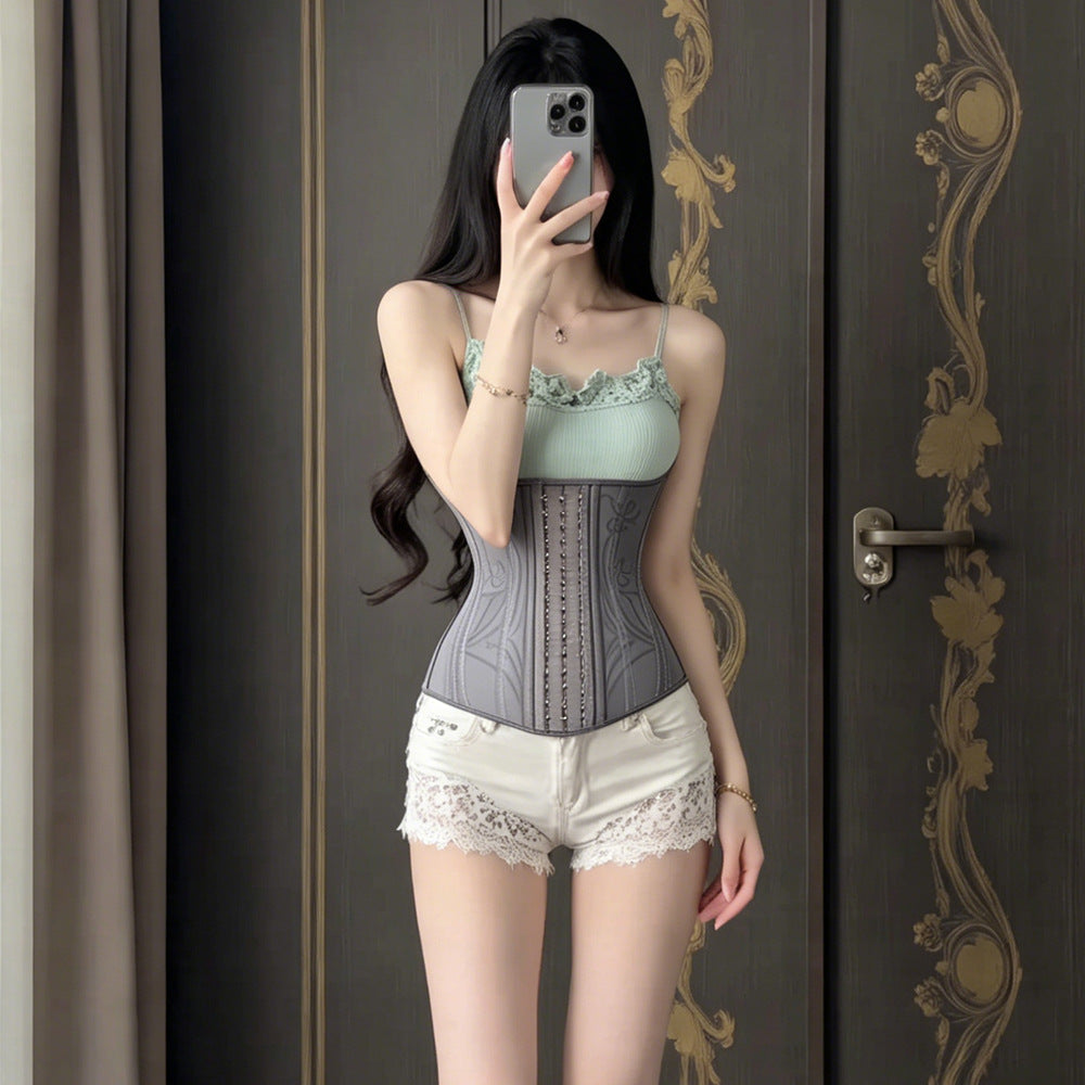 17-bone [carefully selected] internet celebrity latex tight waist training manager sports shaping girdle abdominal belt