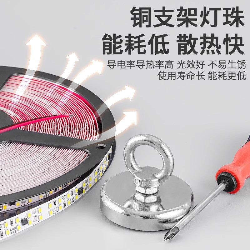 Led strip lights, high voltage 220v, self-adhesive, for living room, ceiling, recessed linear lighting, driver-free smd, high brightness