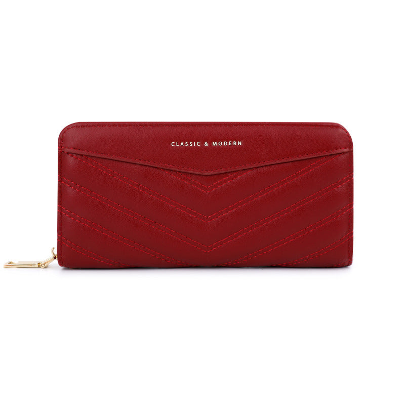 2024 Telian new fashion  clutch bag wholesale, large capacity embroidery thread women's wallet