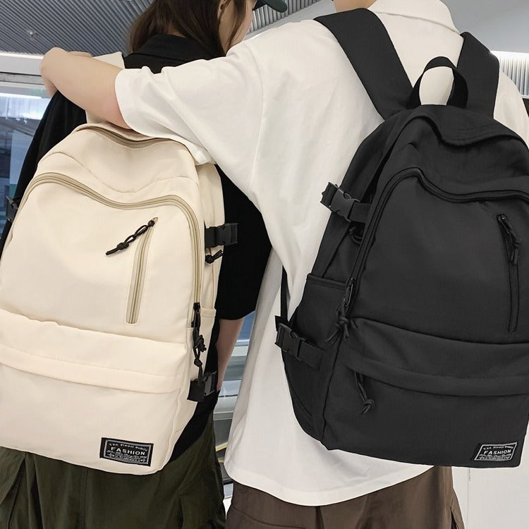 Backpack wind school bag college student college wind large capacity travel backpack commuter computer bag neutral