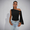 summer new arrivals: european and american fashion street style slim-fit tie-up sleeveless top for women