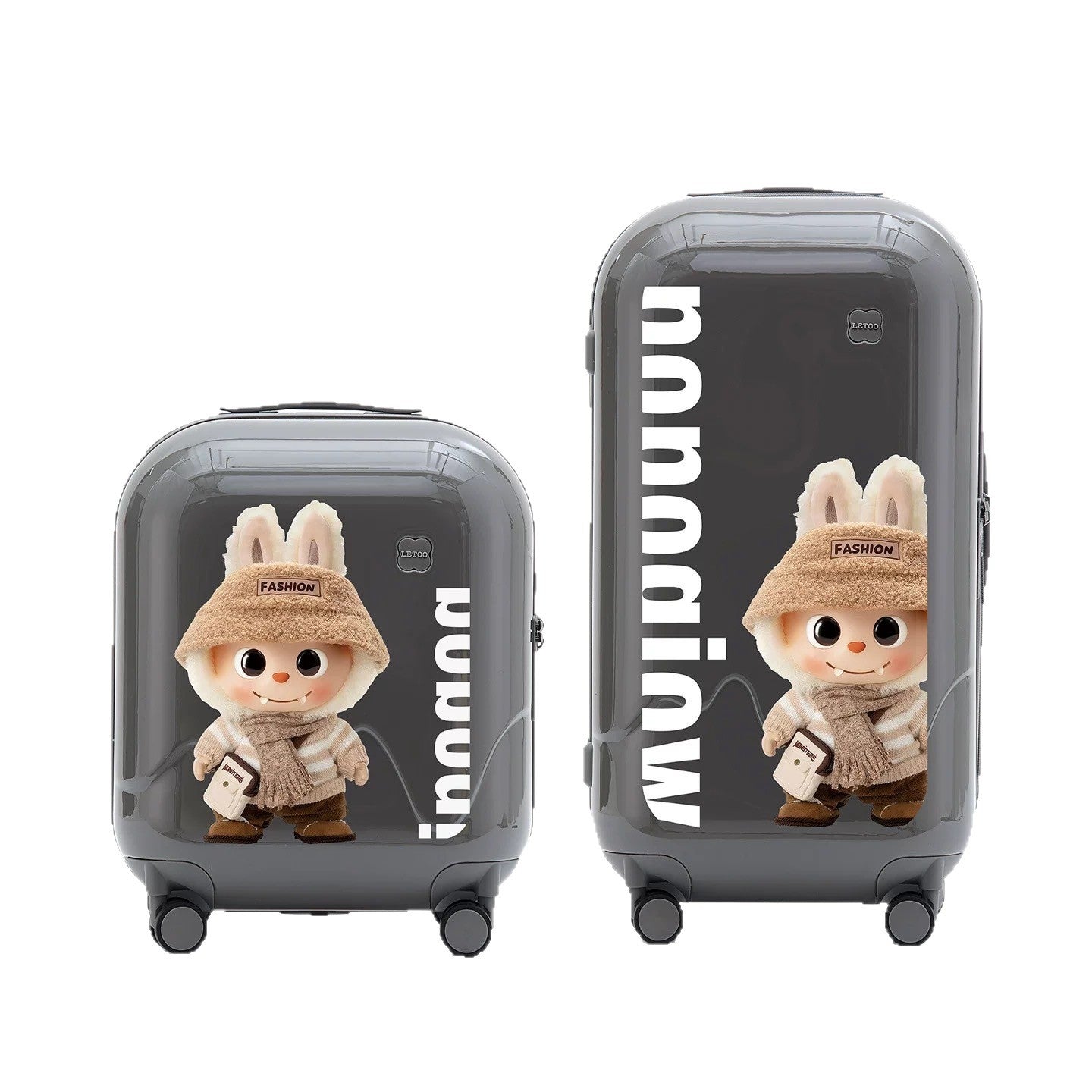 Children's suitcase 20-inch boarding case 24-inch trolley case 26-inch anti-drop suitcase Password box Gift bag