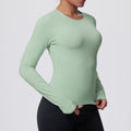 New casual sporty t-shirt - slim fit, quick-dry, breathable yoga top for women - perfect for running, training, and fitness