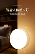 Human body sensor night light automatic touch smart charging for home voice control light control wardrobe aisle corridor led light