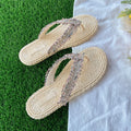 Women's flat slippers - korean style fashion flip-flops - summer sandals - new comfortable soft sole thong beach slippers