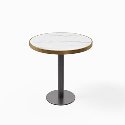 Customized dessert milk tea shop rock slab table and chair combination simple burger steak noodle shop coffee western restaurant card seat sofa