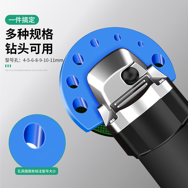 Baolian old drill bit repair artifact multi-functional angle grinder grinding portable twist drill bit grinding holder