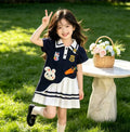 【dropshipping】 pleated skirt new arrival: kids' casual chic summer princess dress - super cute and trendy