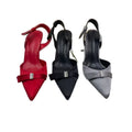 Za's 2025 new women's shoes: low-heeled, elegant, socialite-style pumps with closed toe, low-cut design, and ankle strap