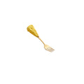 Platform carefully selected creative ceramic cheese handle knife, fork and spoon, high-looking kids stainless steel fork and spoon, western food knife wholesale