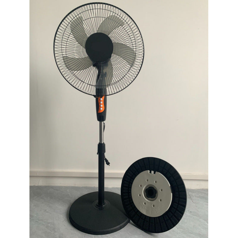 Fan cross-border electric fan for home light tone vertical shaking head strong wind dormitory office remote control floor fan wholesale gift