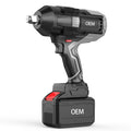personalized nanwei brushless impact wrench 1500n high torque railway maintenance car nut torque wrench