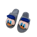 Fluffy slippers 2024 new winter cotton slippers home women's cartoon indoor men's couple home fluffy slippers