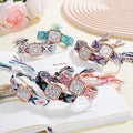 New women's watches live stream new women's woven strap quartz watch fashion cross-border wholesale