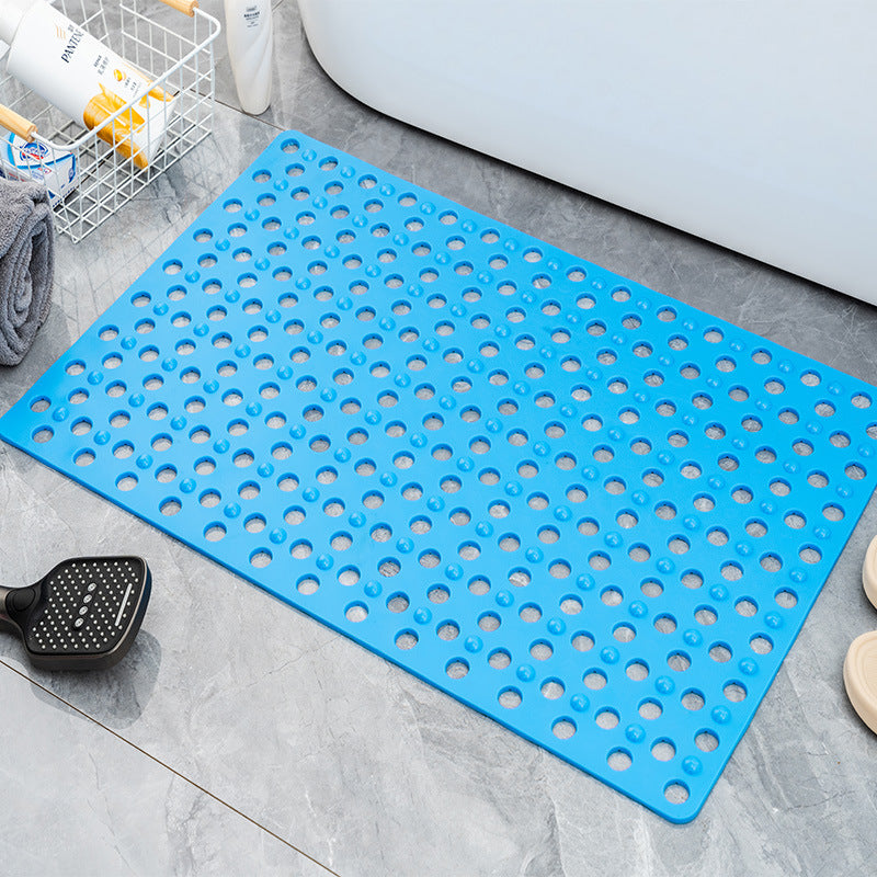 Square non-slip mat, bathroom mat, bath anti-drop and environmentally friendly household shower room, suction cup, floor mat, bathroom massage foot mat