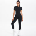New women's seamless compression bodysuit - perfect for yoga, running, and fitness - quick-dry activewear
