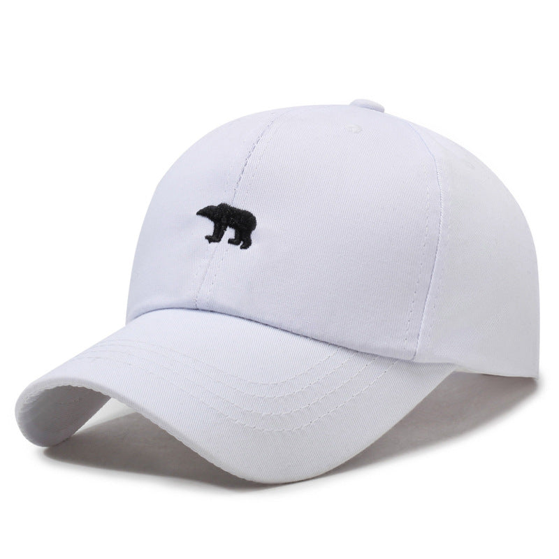 Baseball cap women's 2025 summer peaked cap hard top men's wide brim big head circumference small face sun hat