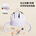 Baby sippy cup, tritan anti-choking training cup, baby sippy cup with measurement markings, children's anti-drop training cup, wholesale